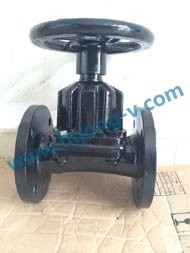 API cast iron streight type diaphragm valve